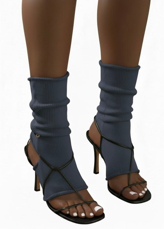 Prima Ballerina socks - Blue Dove
