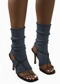 Prima Ballerina socks - Blue Dove