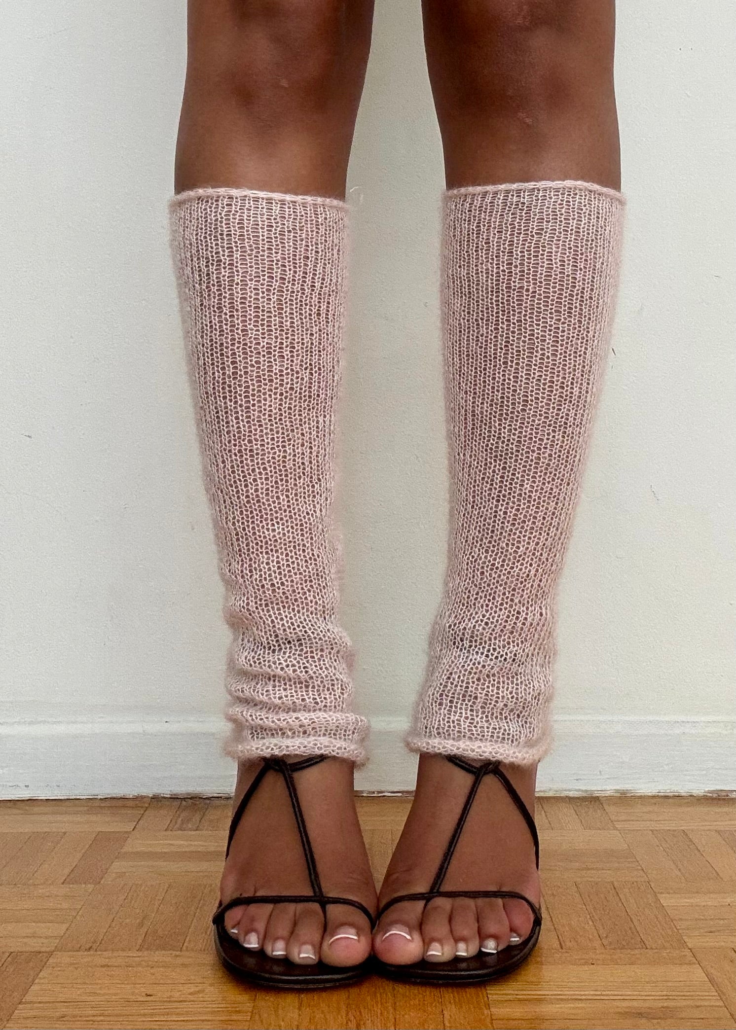 Mohair Leg Warmers - Sakura
